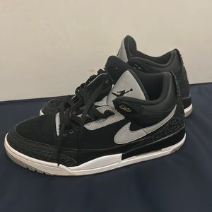 Black tinker 3s SIZE 11